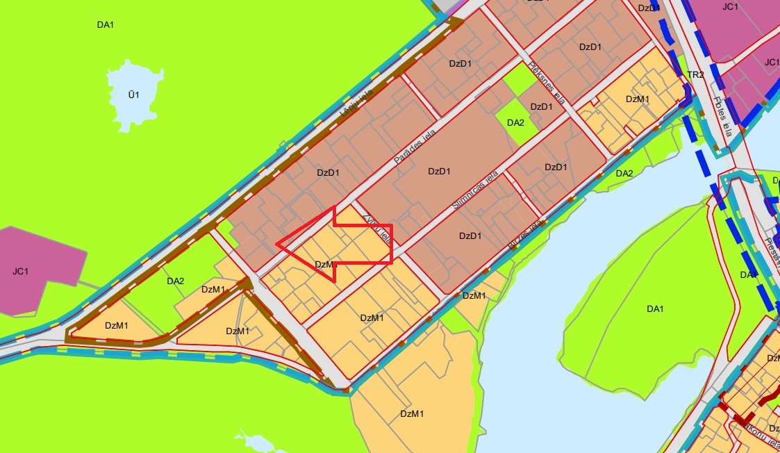 Land plot for sale, Parādes street - Image 1