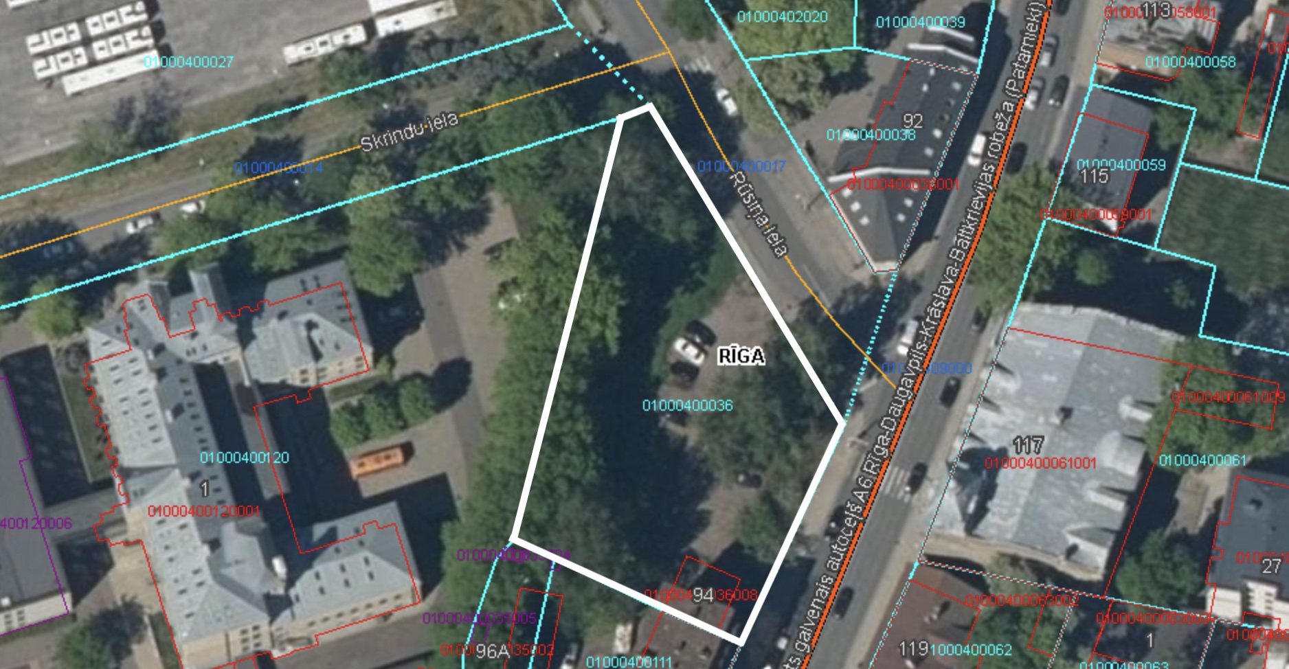Land plot for sale, Lāčplēša street - Image 1