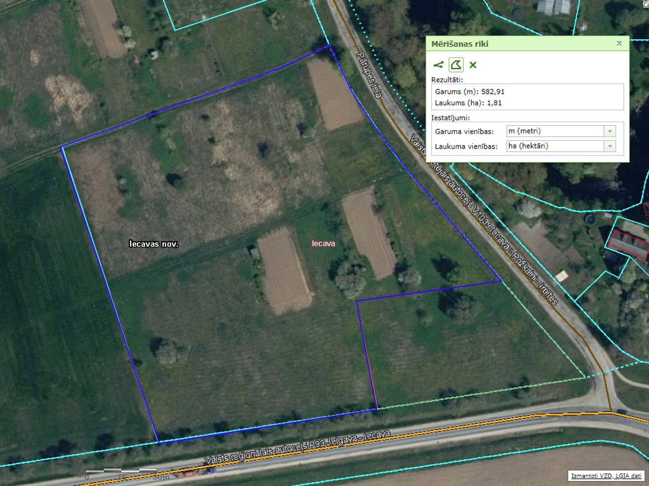 Land plot for sale, Iecavas draudzes īpašums - Image 1