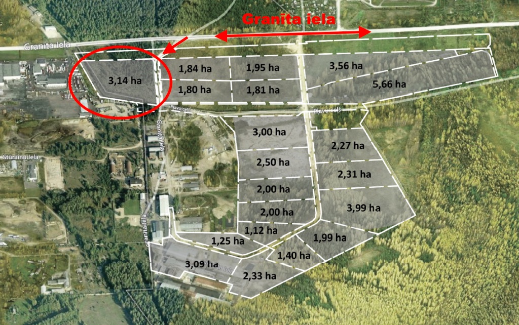 Land plot for sale, Granīta street - Image 1