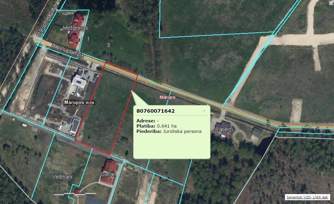 Land plot for sale, Lapiņu dambis - Image 1