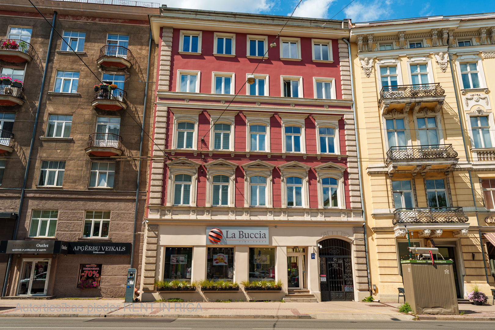 Apartment for rent, Brīvības street 71-17 - Image 1