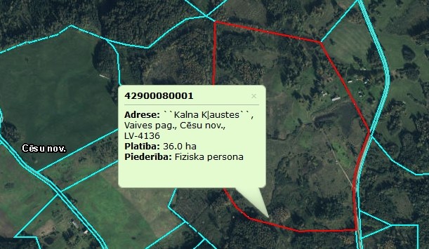 Land plot for sale, Kalna Kļaustes street - Image 1