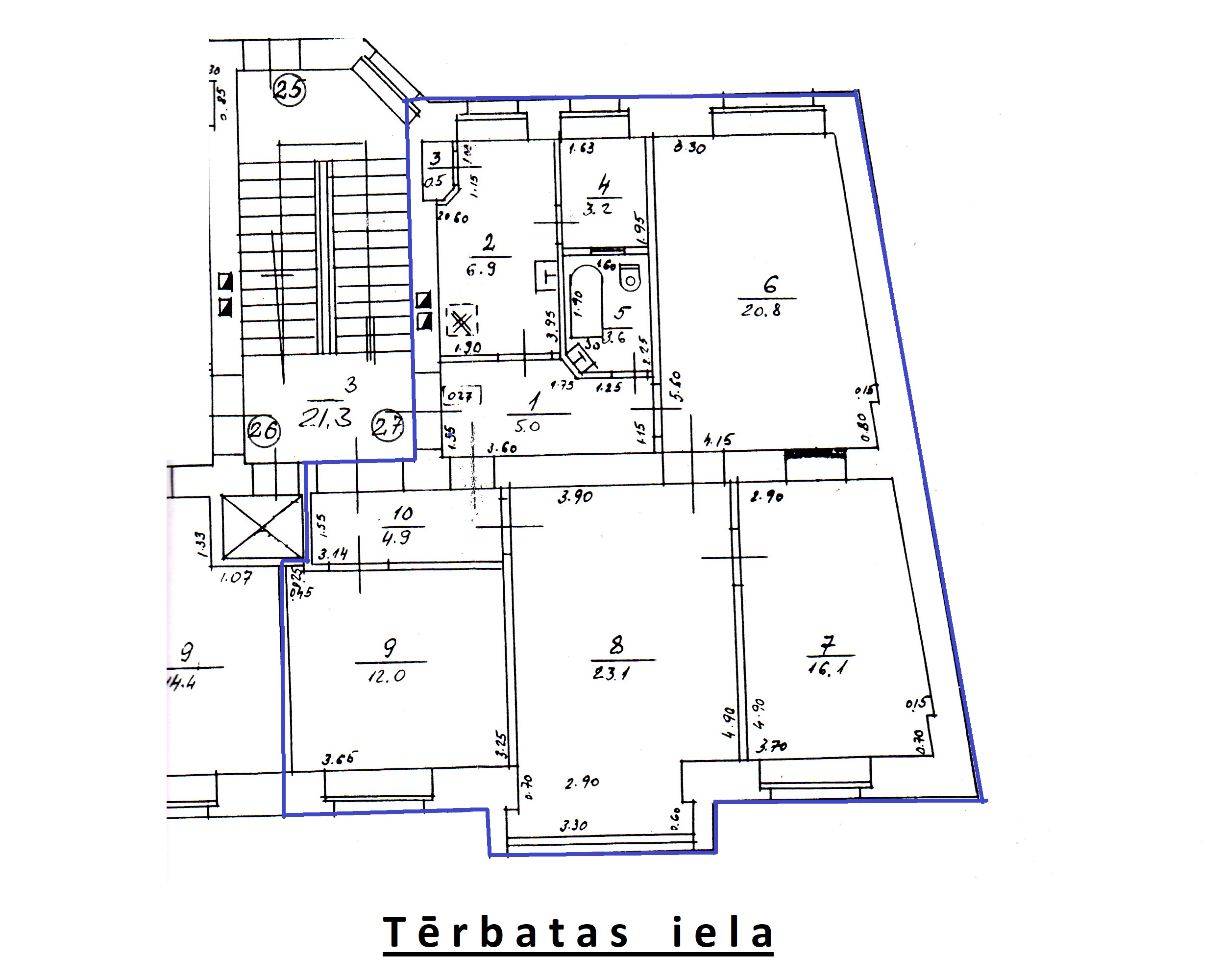 Izīrē dzīvokli, Terbatas iela 55 - Attēls 1