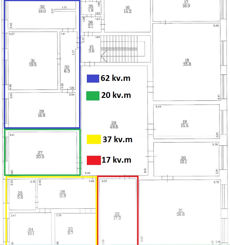 Iznomā biroju, Dauguļupes iela - Attēls 1