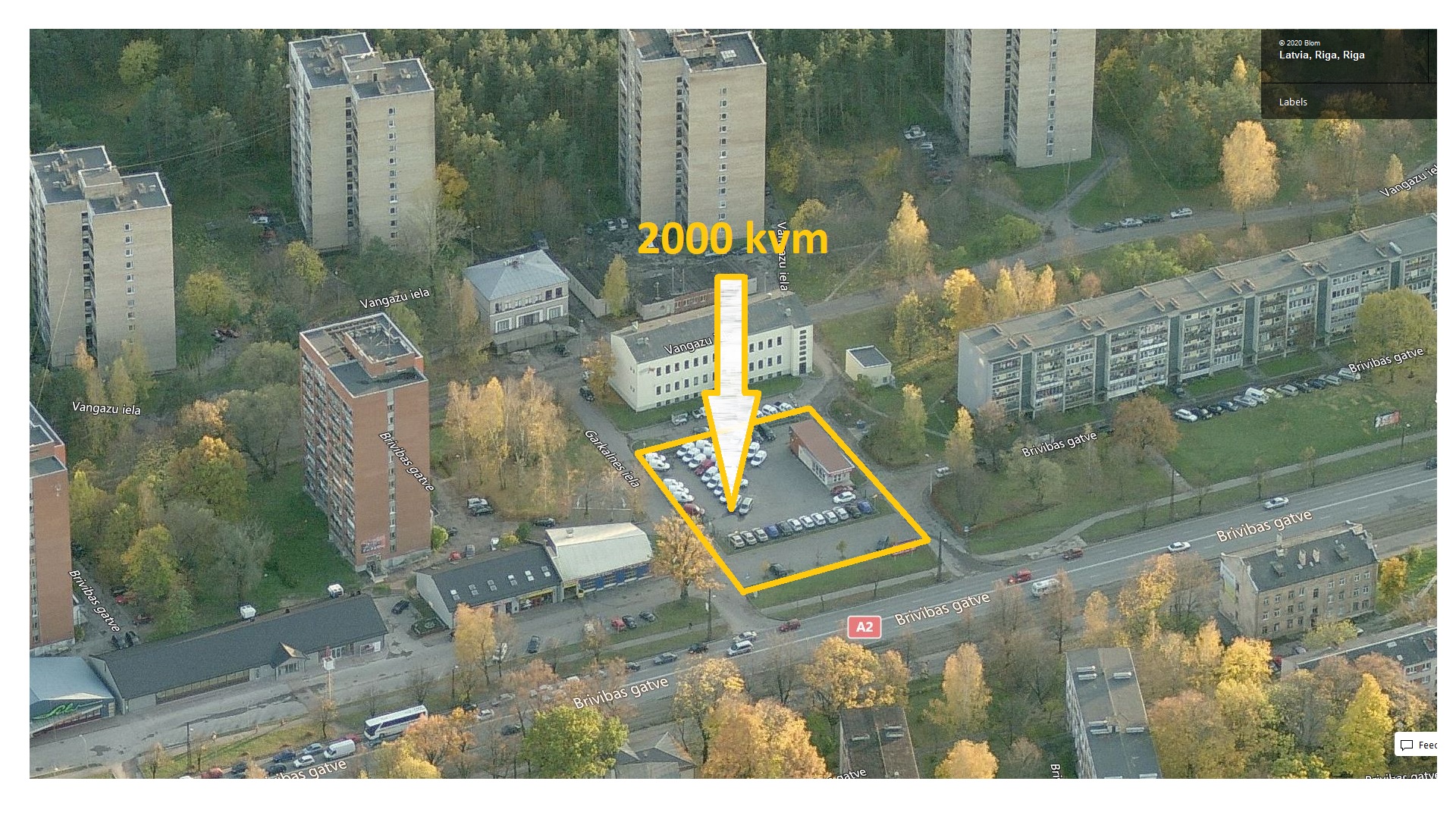 Land plot for sale, Brīvības gatve street - Image 1