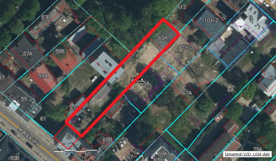 Land plot for sale, Matīsa street - Image 1