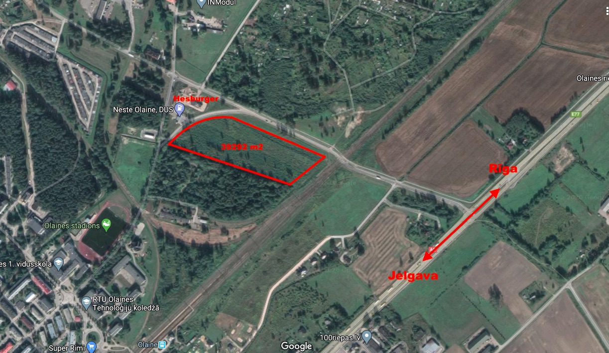 Land plot for sale, Zemgales street - Image 1