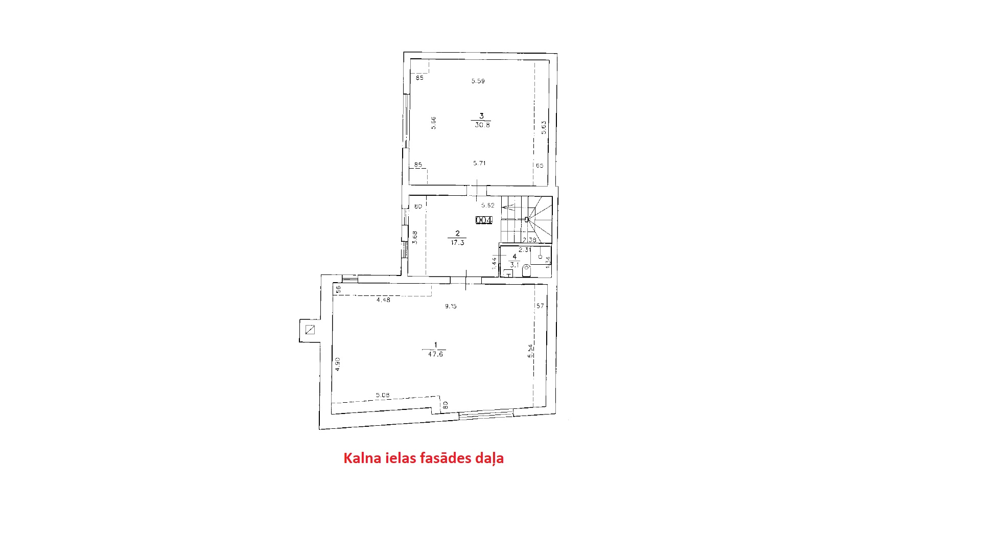 Pārdod biroju, Kalna iela - Attēls 1