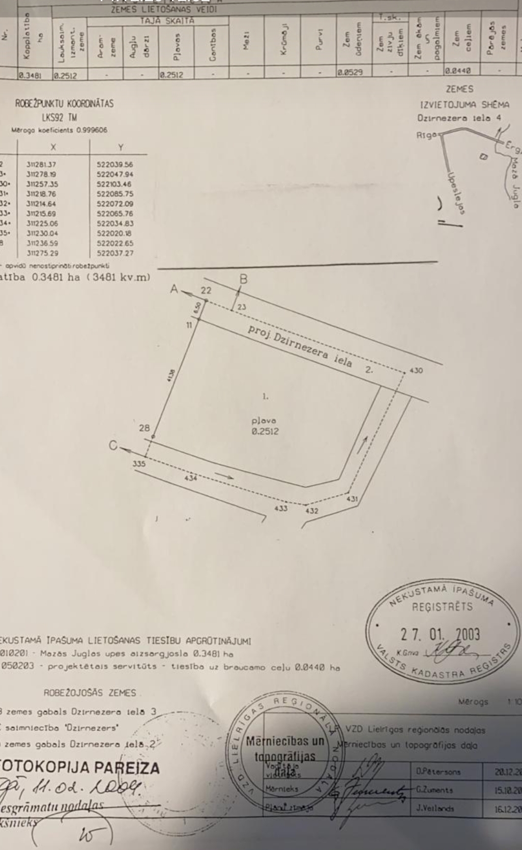 Pārdod zemi, Dzirnezera iela - Attēls 1