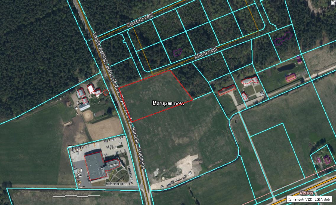 Land plot for sale, Stīpnieku ceļš street - Image 1