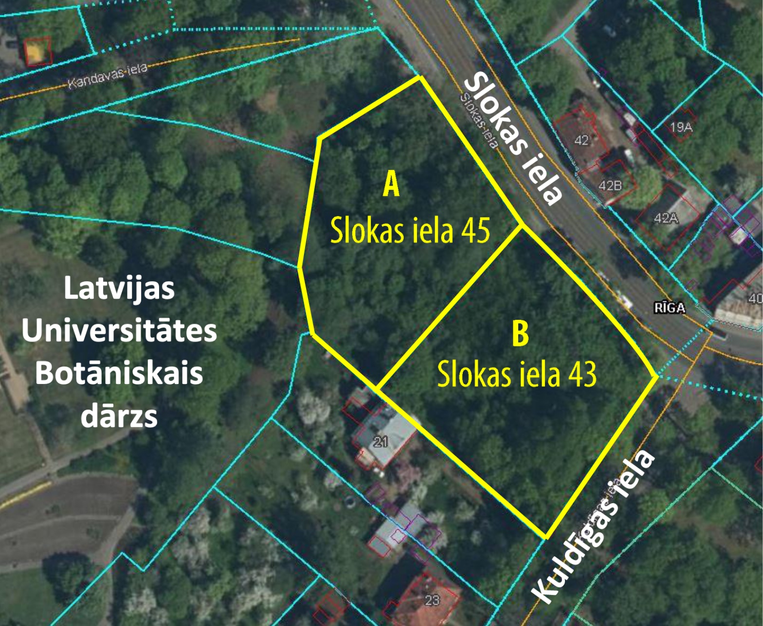 Land plot for sale, Kuldīgas street - Image 1
