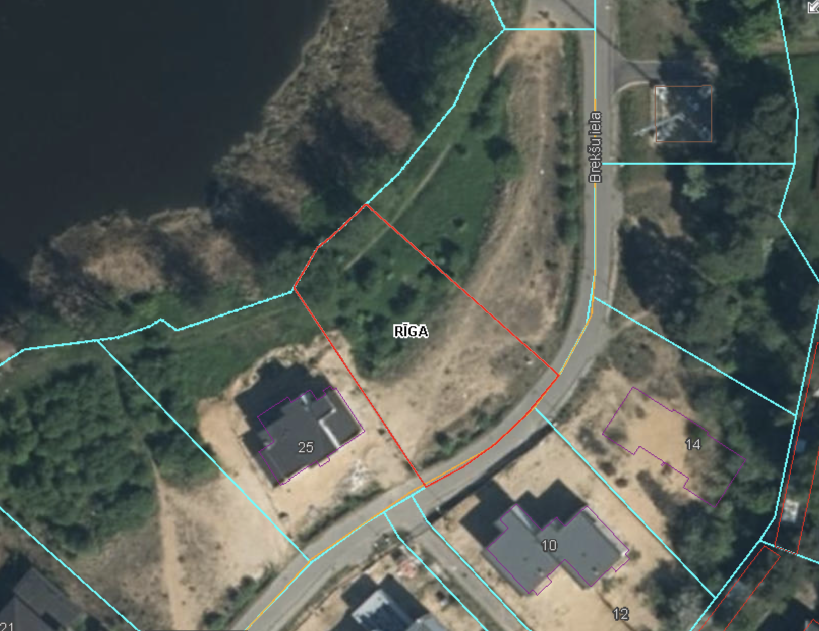 Land plot for sale, Brekšu street - Image 1