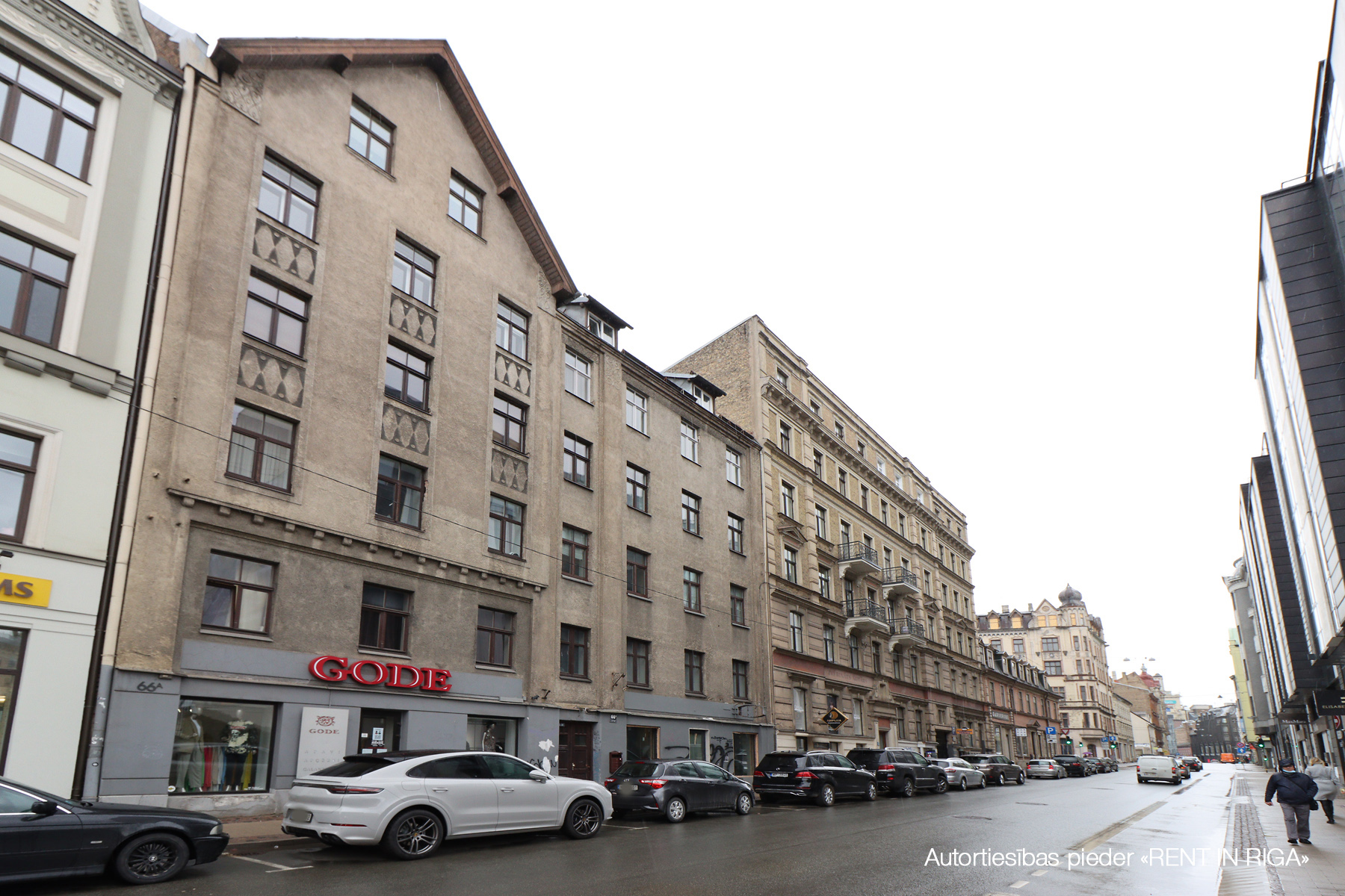 Apartment for rent, Dzirnavu street 66 - Image 1