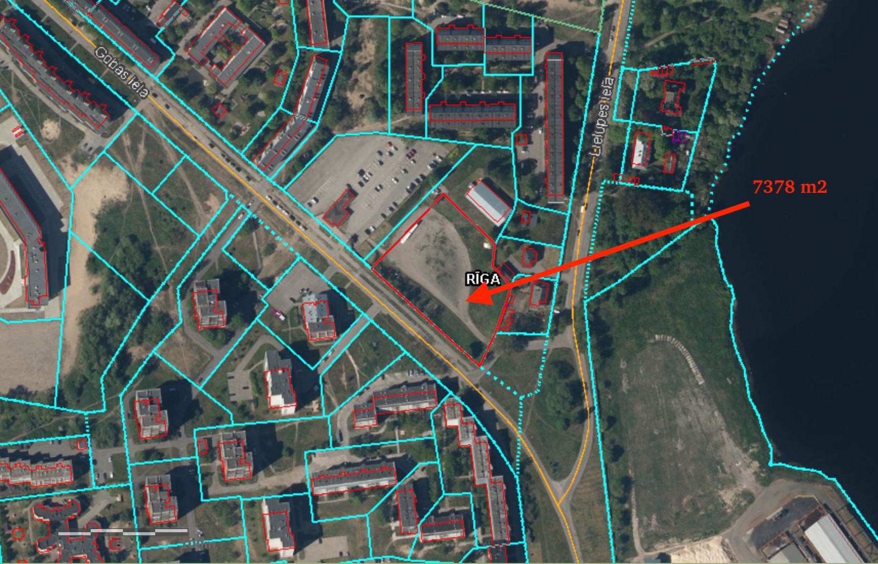Land plot for sale, Gobas street - Image 1