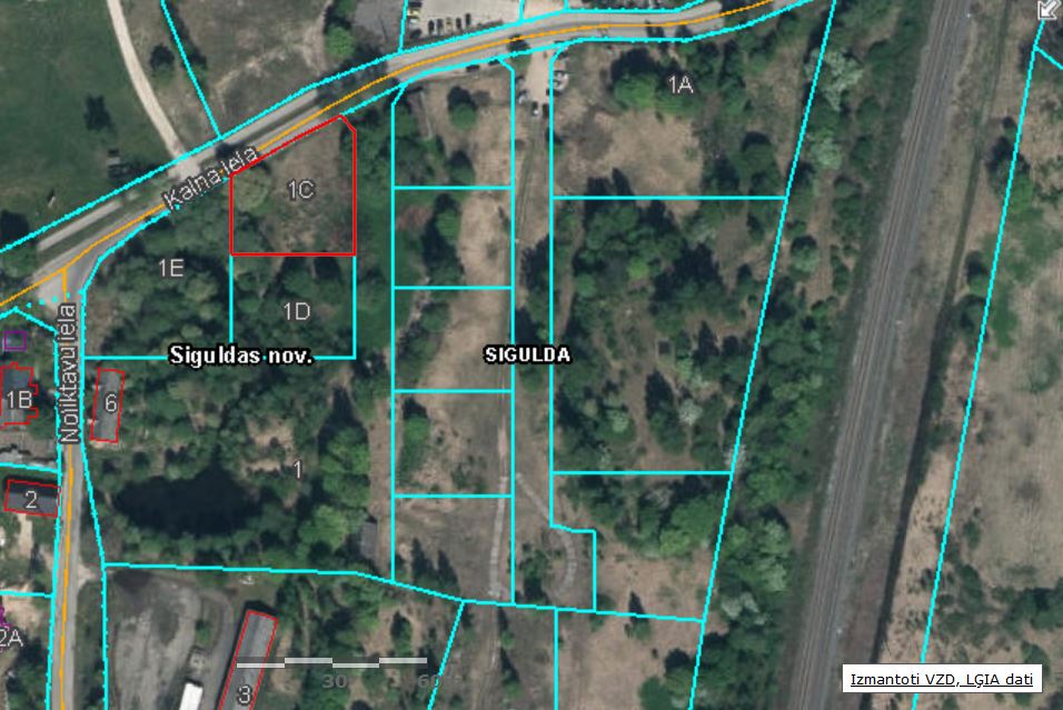 Land plot for sale, Kalna street - Image 1