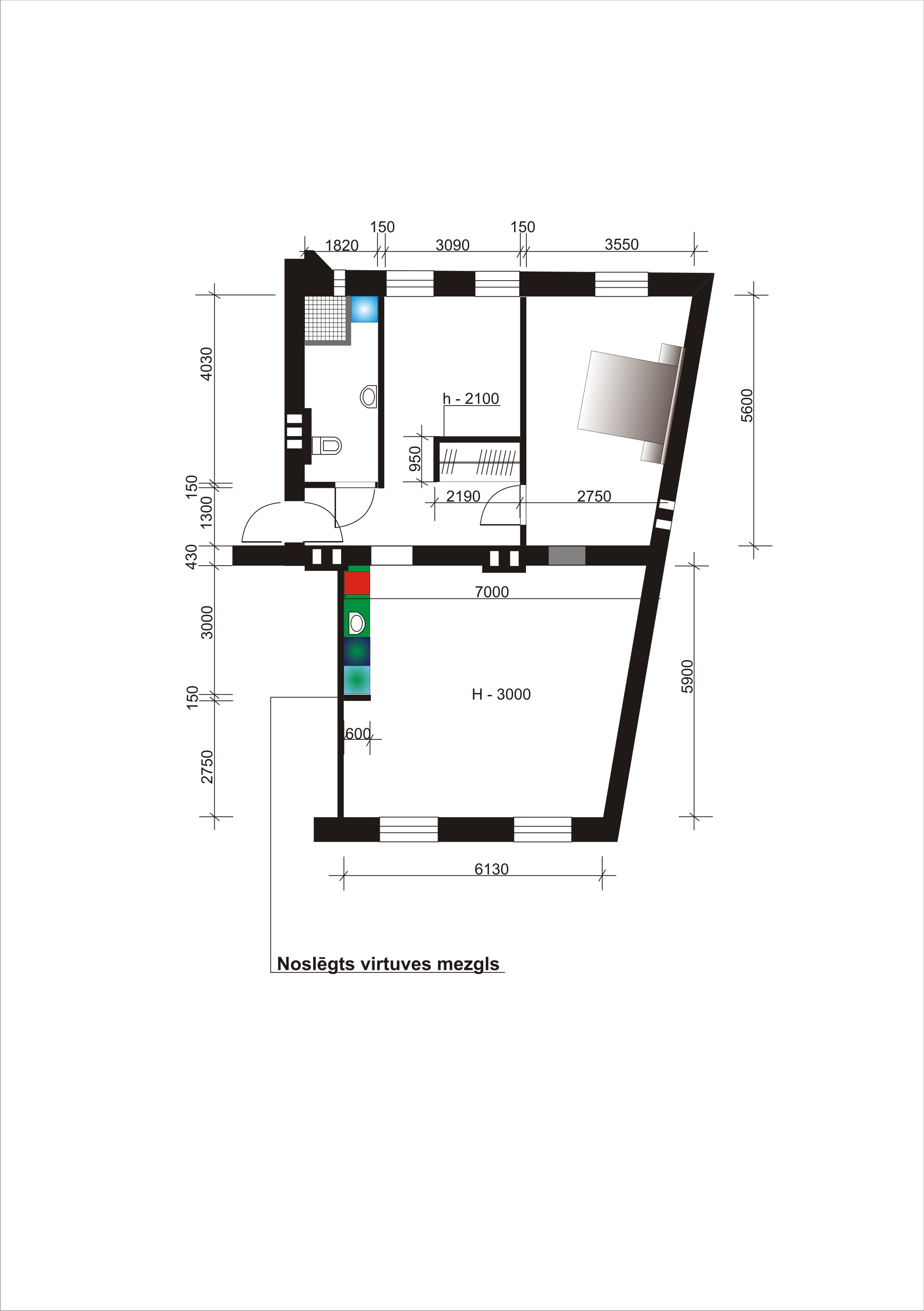 Apartment for rent, Ģenerāļa Radziņa Krastmala street 21 - Image 1