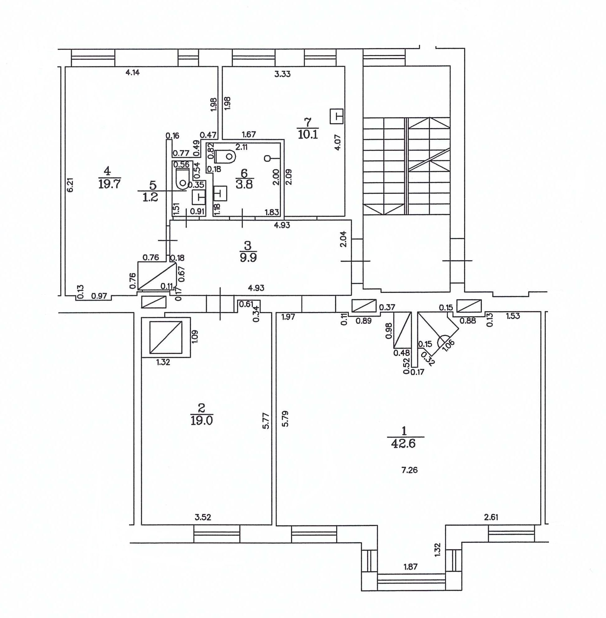 Apartment for rent, Terbatas street 6/8 - Image 1