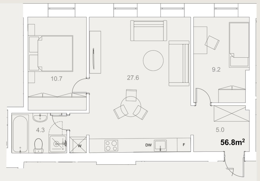Apartment for sale, Maskavas street 48a - Image 1