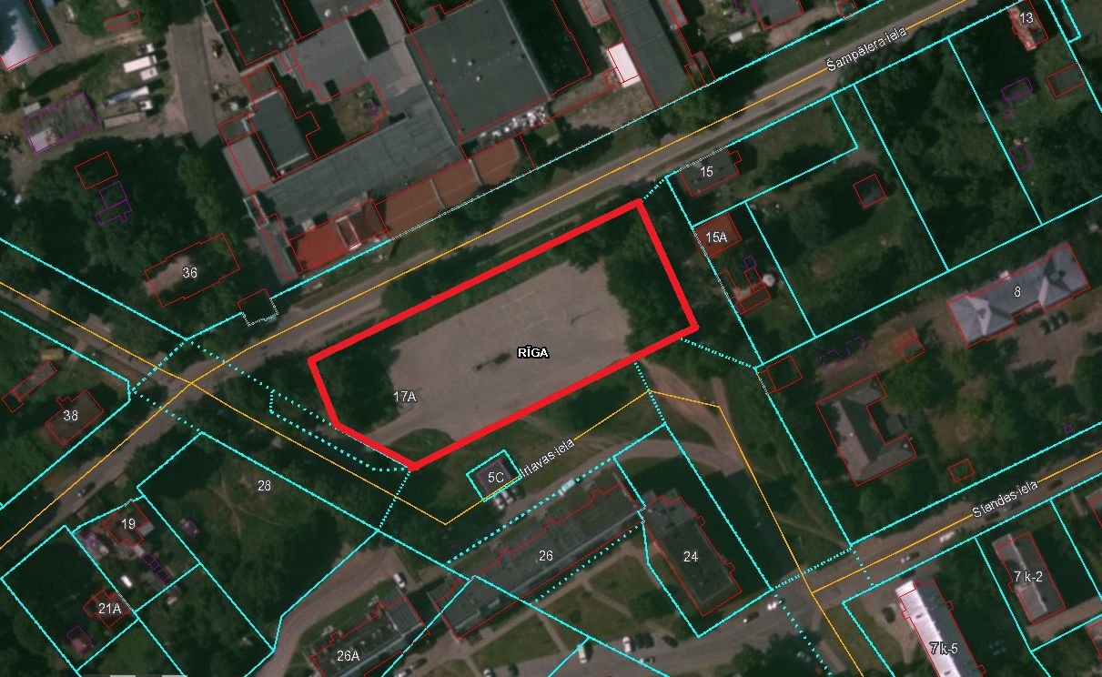 Land plot for sale, Šampētera street - Image 1