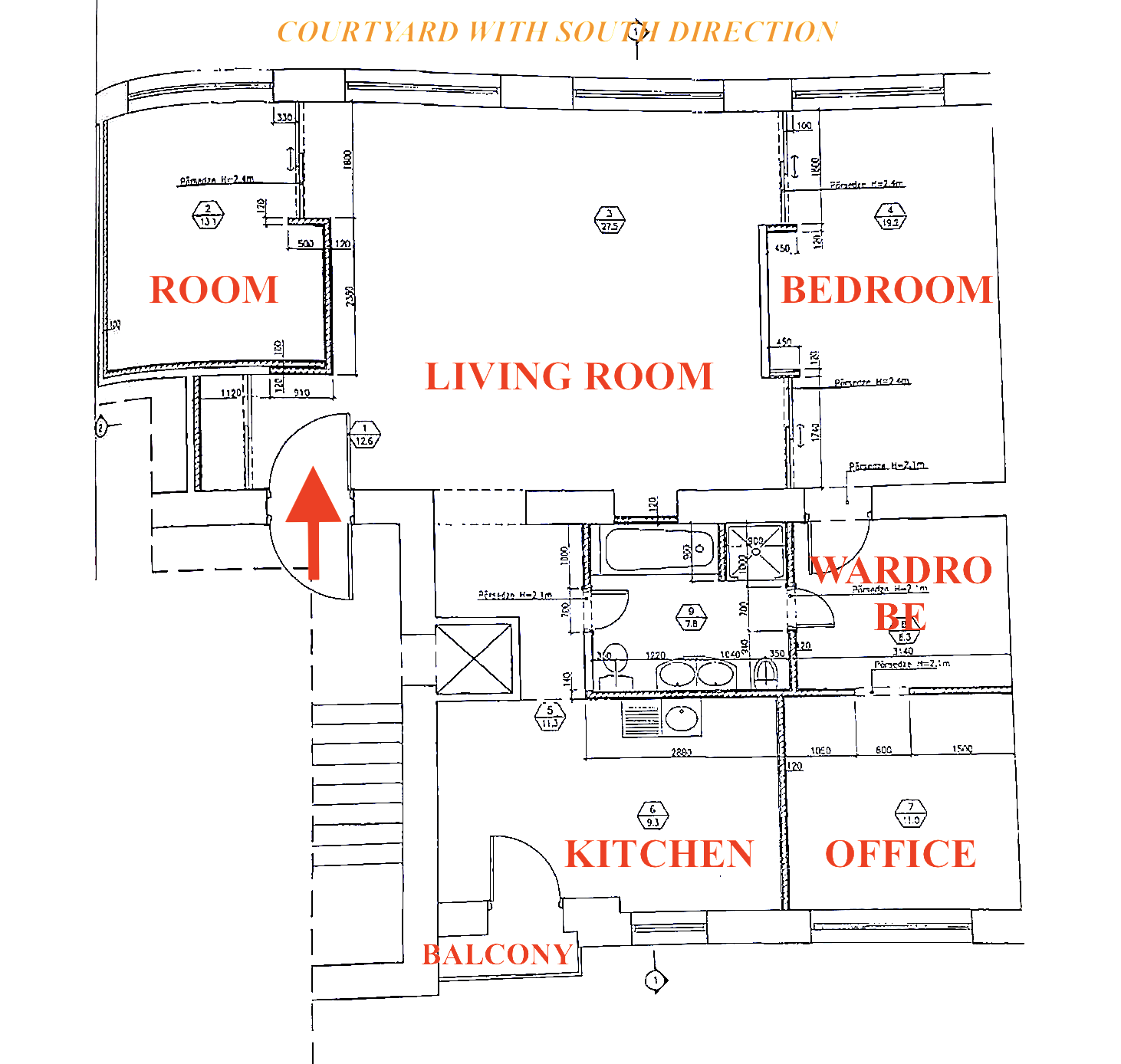 Apartment for rent, Zaubes street 4 - Image 1