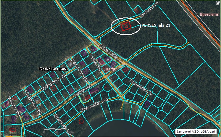 Land plot for sale, Pērses street - Image 1