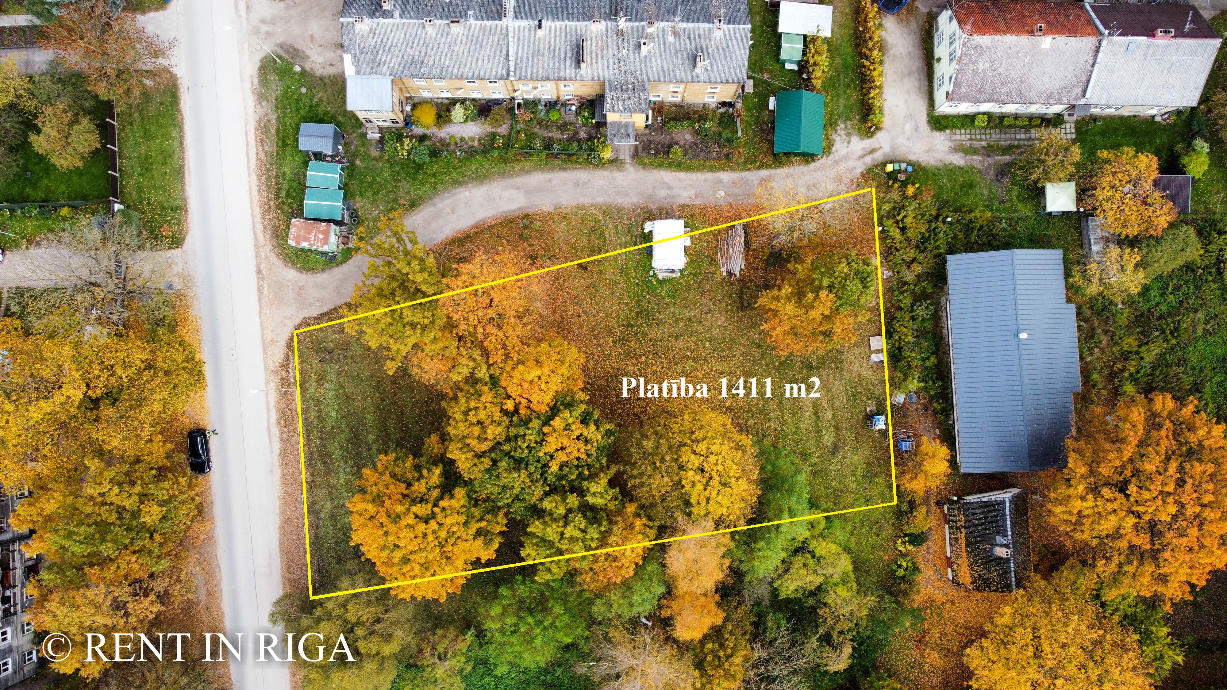 Land plot for sale, Dambja street - Image 1
