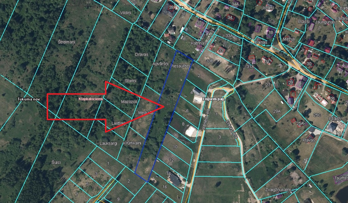 Land plot for sale, Piesaulītes street - Image 1