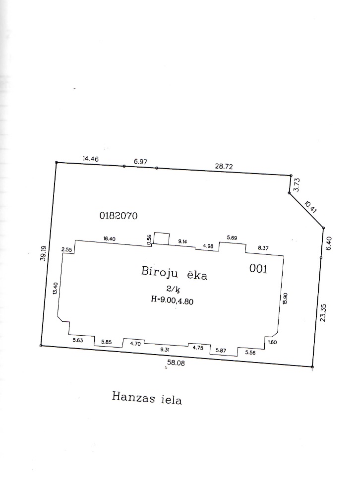 Pārdod biroju, Hanzas iela - Attēls 1