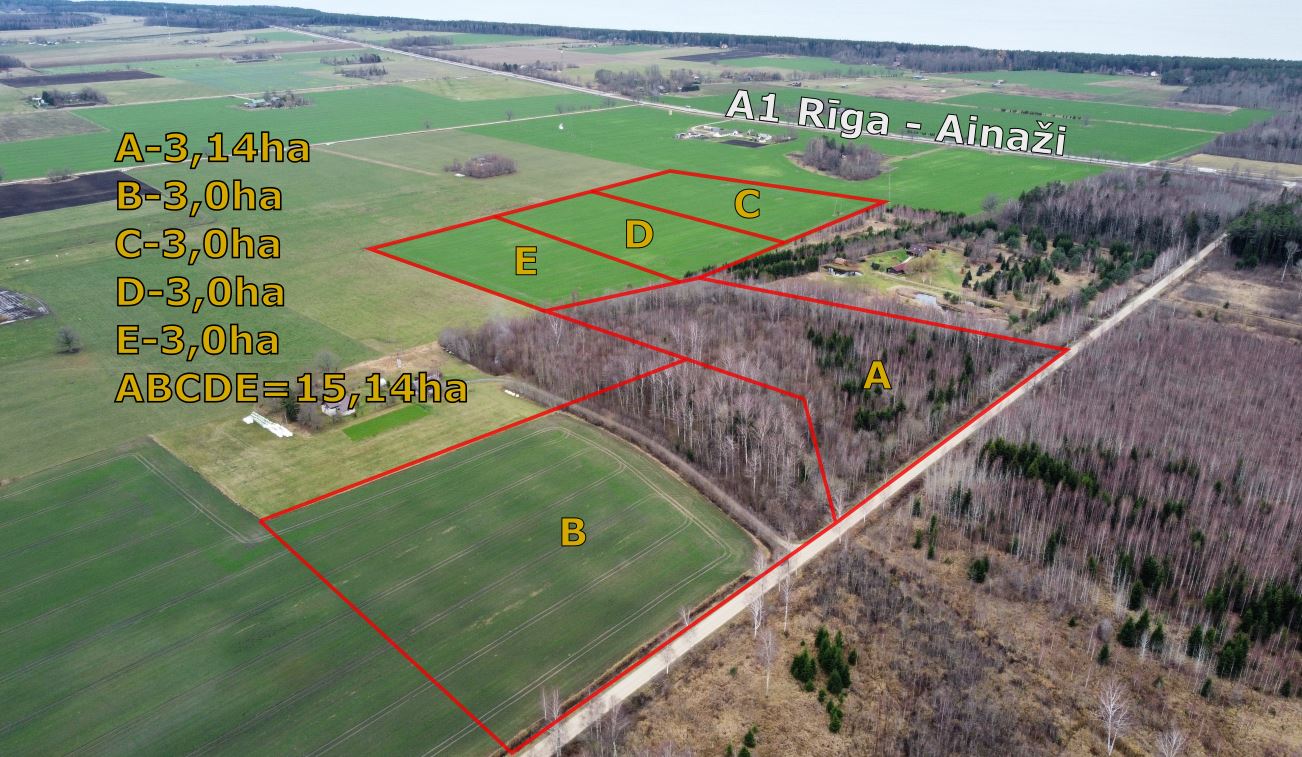 Land plot for sale, Jaunbērzi - Image 1