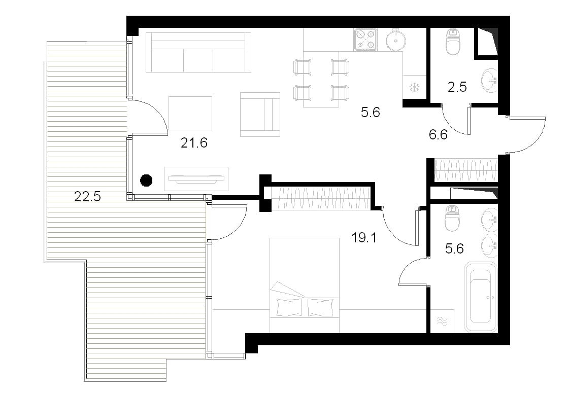Apartment for rent, Ainažu street 23 - Image 1