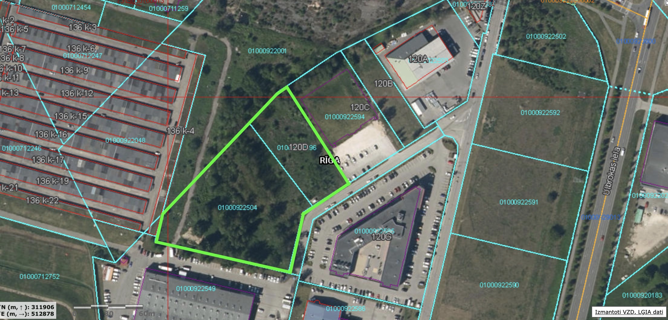 Land plot for sale, Dzelzavas street - Image 1