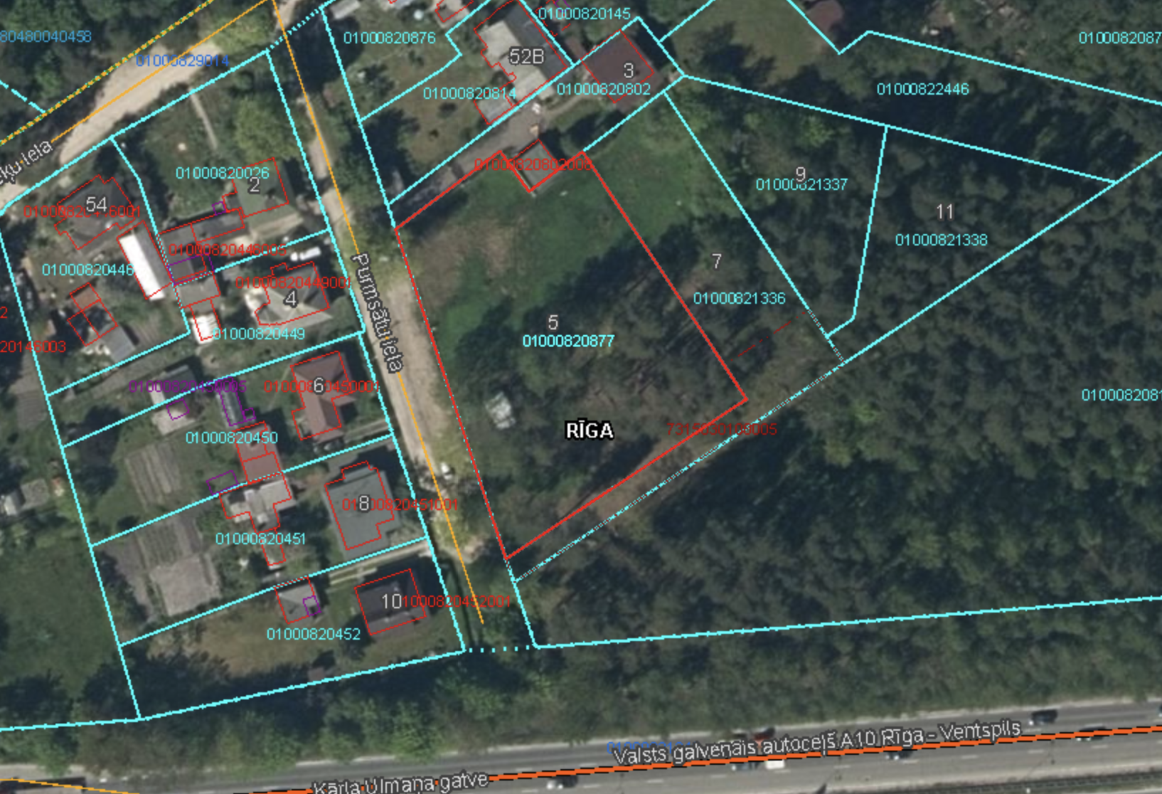 Land plot for sale, Purmsātu street - Image 1