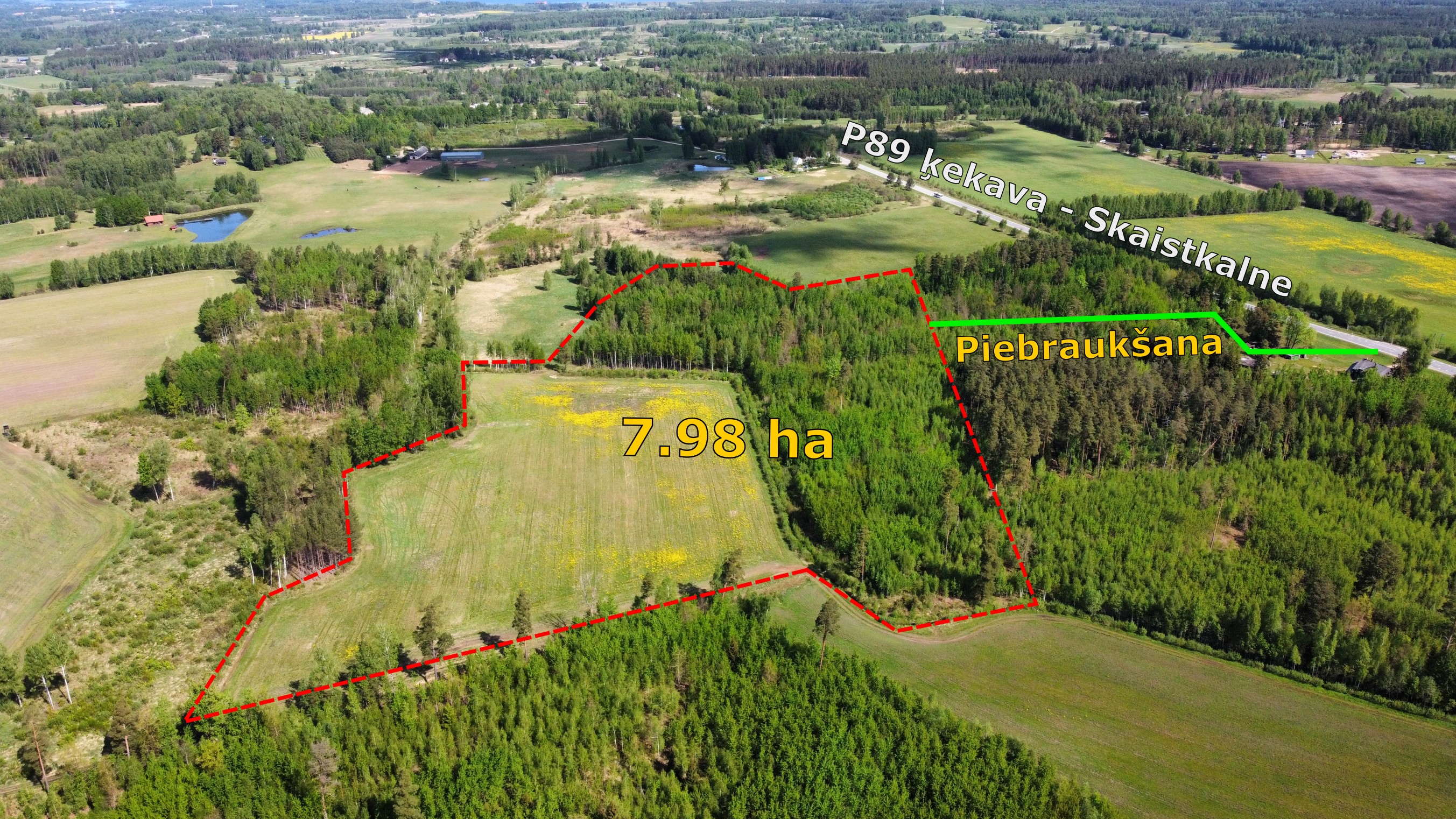Land plot for sale, Mežakākauļi - Image 1