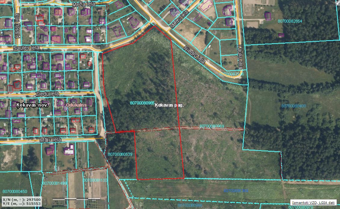 Land plot for sale, Saules street - Image 1