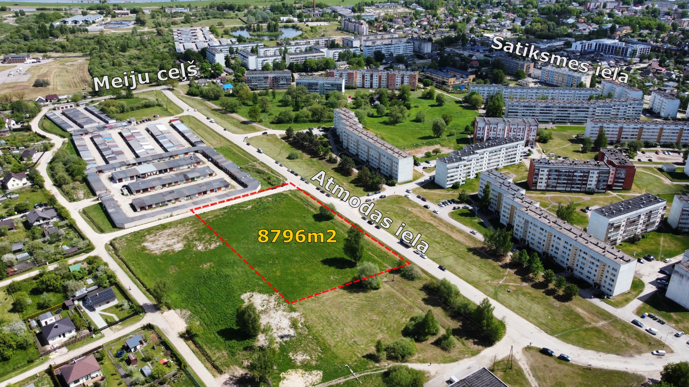 Land plot for sale, Atmodas street - Image 1