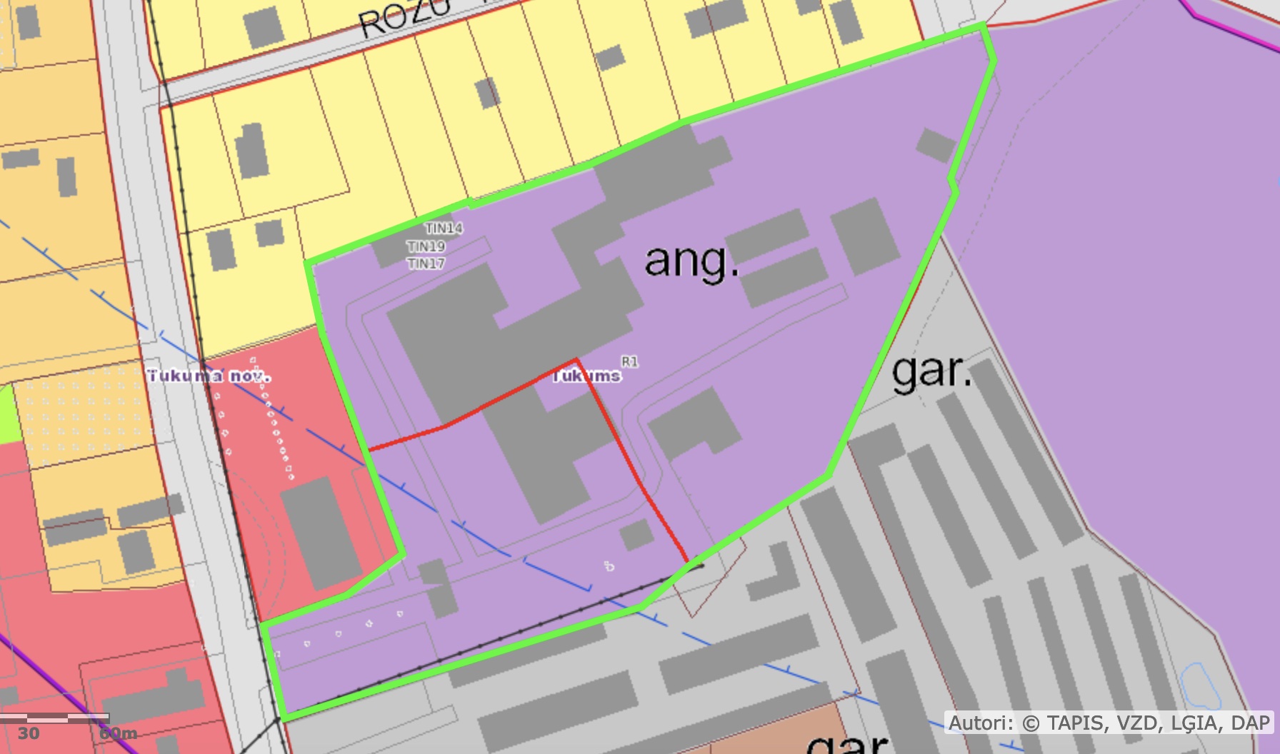 Land plot for sale, Raudas street - Image 1
