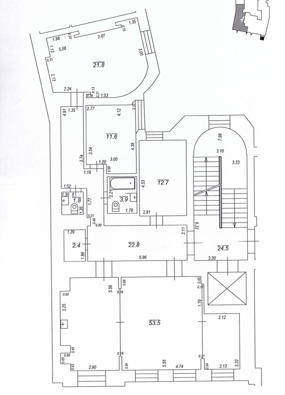 Apartment for rent, Elizabetes street 3 - Image 1