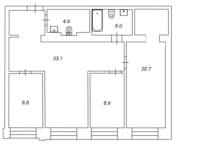 Apartment for rent, Inčukalna street 2 - Image 1