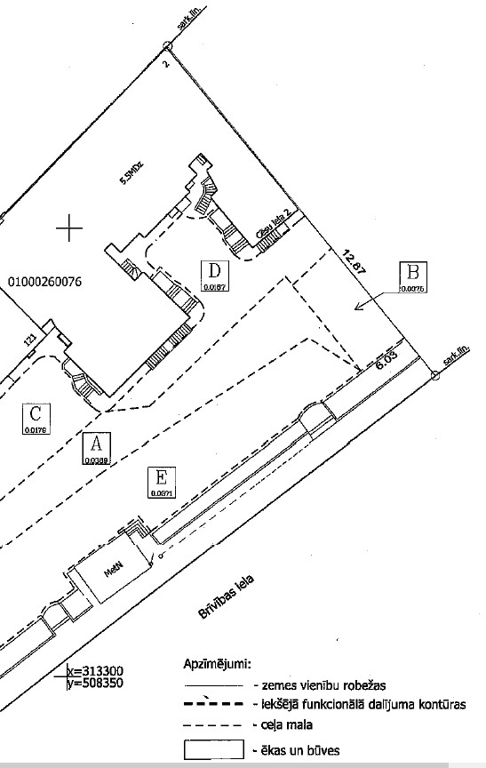 Land plot for rent, Brīvības street - Image 1