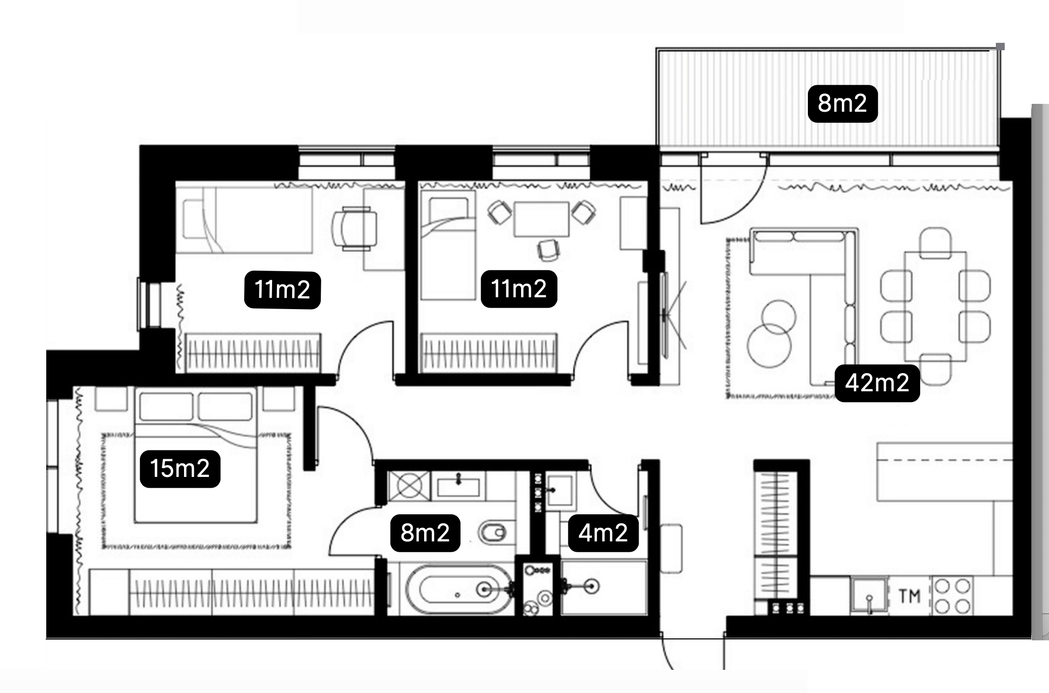 Apartment for rent, Dāliju street 23b - Image 1