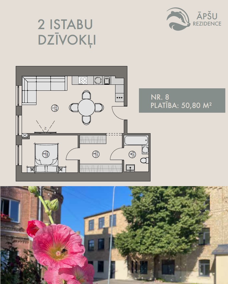 Apartment for sale, Āpšu street 4 - Image 1