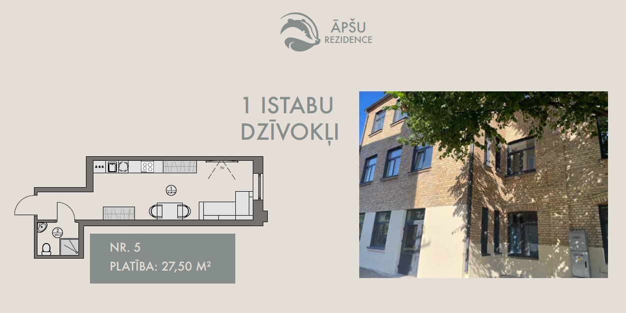 Pārdod dzīvokli, Āpšu iela 4 - Attēls 1