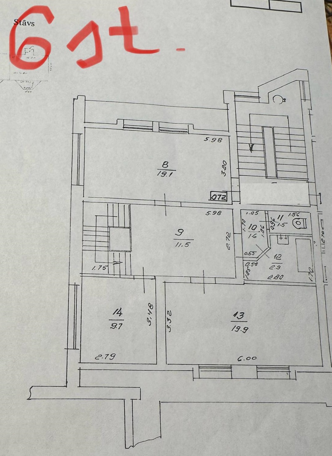 Pārdod dzīvokli, Rīgas iela 2a - Attēls 1