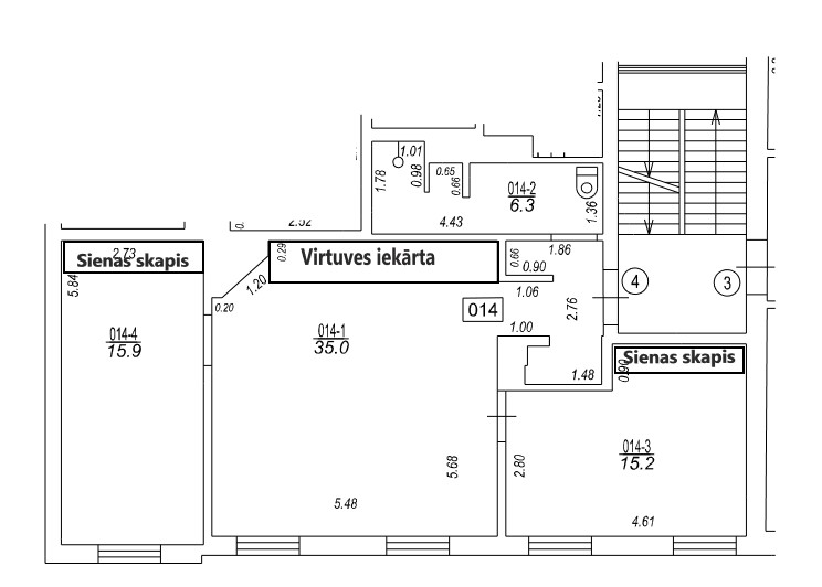 Apartment for sale, Dzirnavu street 15 - Image 1