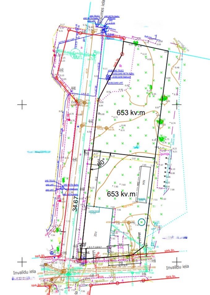 Land plot for sale, Straumes street - Image 1