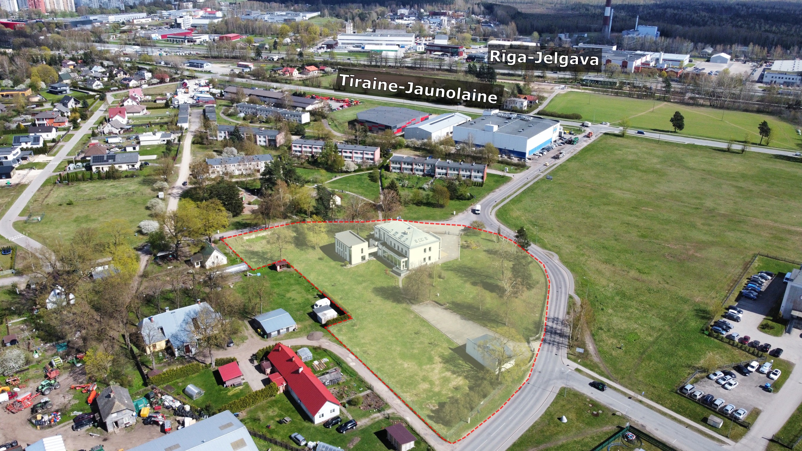 Investīciju objekts, Tīraines iela - Attēls 1