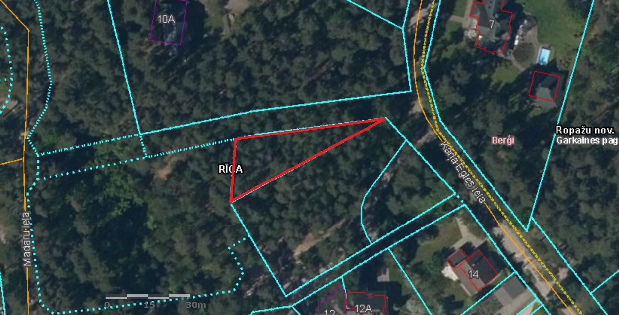 Land plot for sale, Kārļa Egles street - Image 1