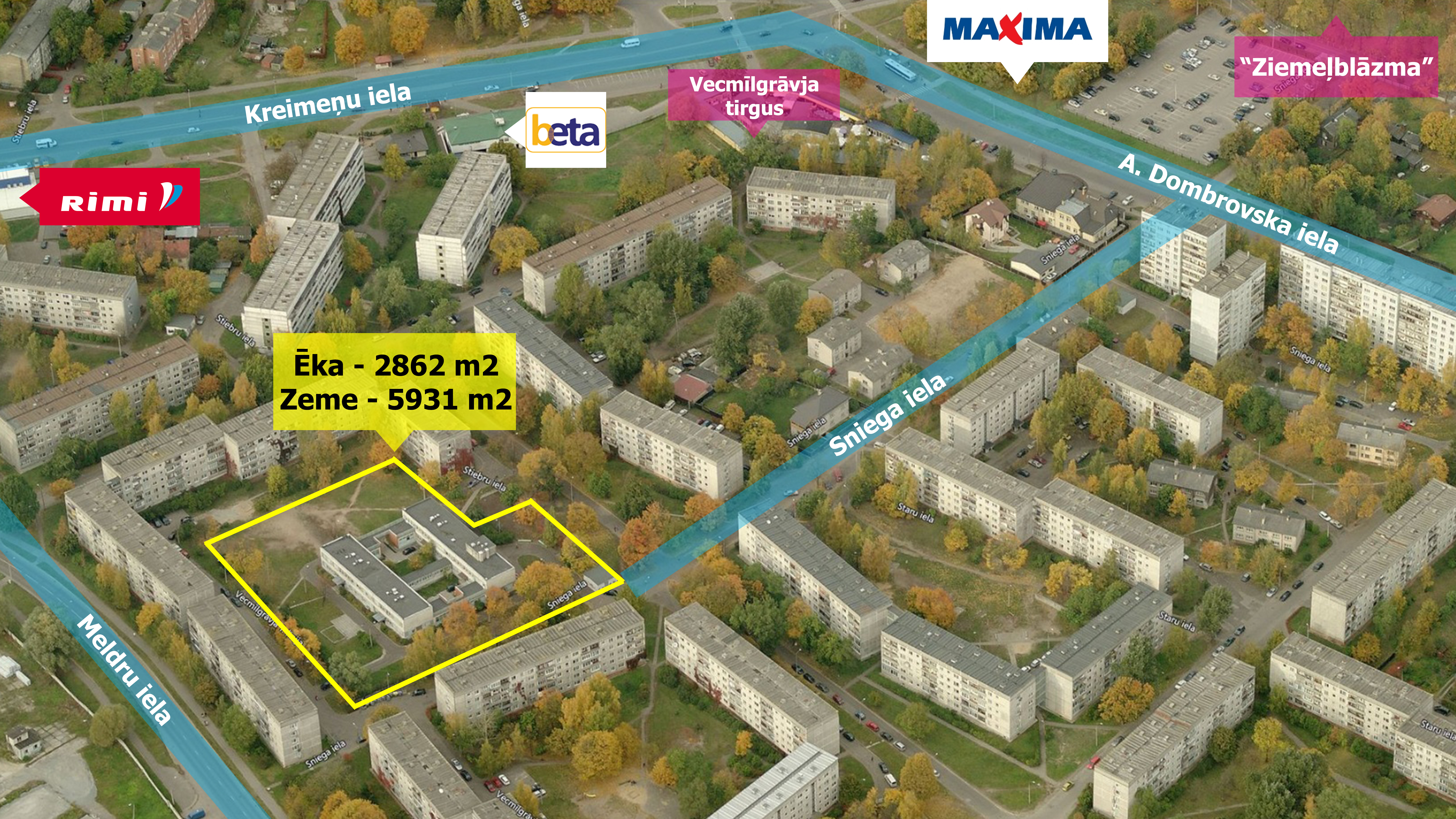 Investment property, Iela:	Vecmīlgrāvja 1.līnija - Image 1