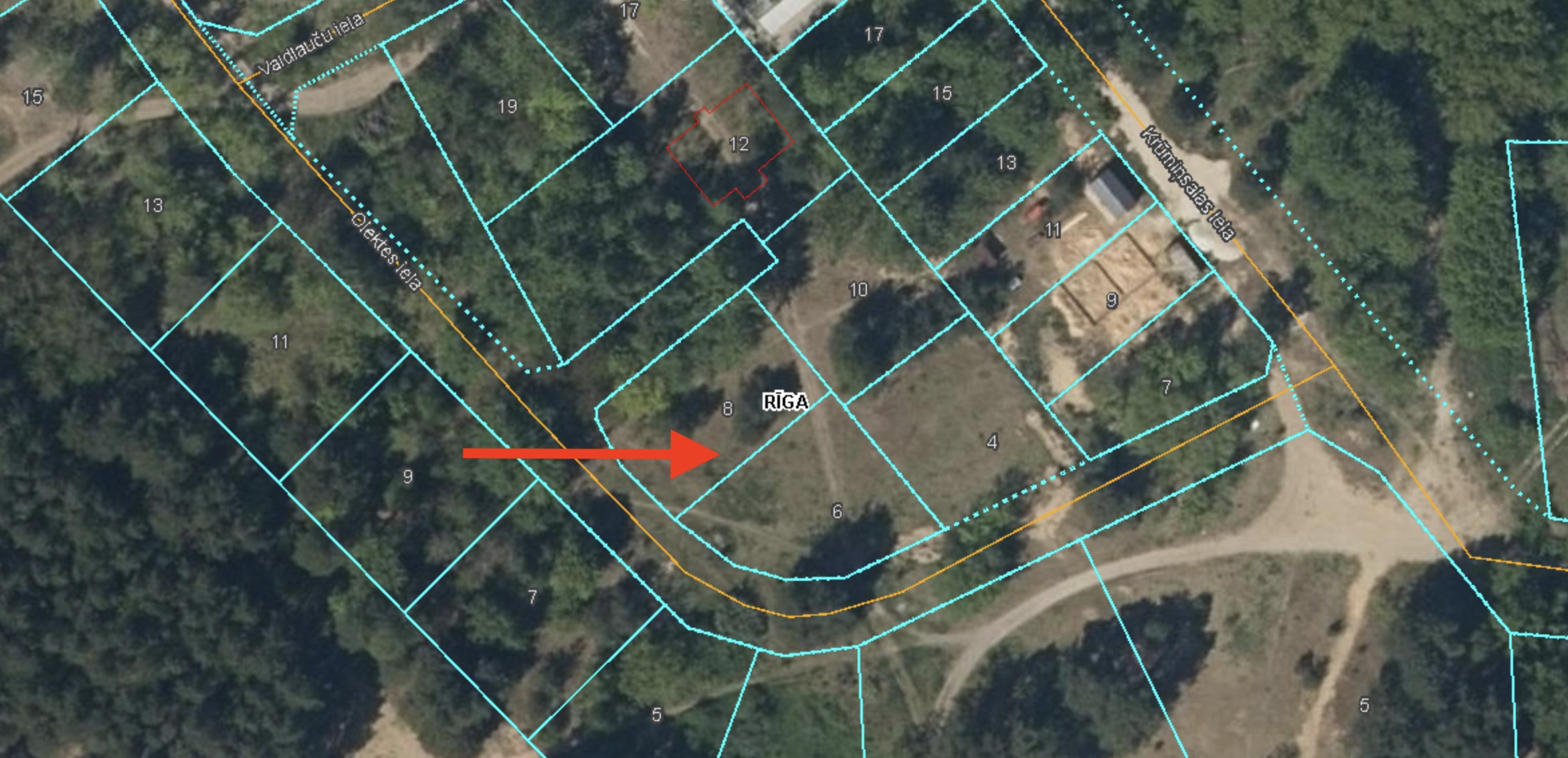 Land plot for sale, Olektes street - Image 1